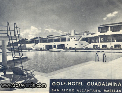Hotel Guadalmina 1959 Rosa Verde